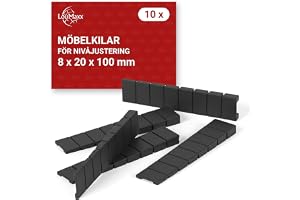 LouMaxx Möbelkilar set om 10