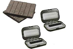 Highlander 2 x Charcoal Pocket Handwarmer + 12 Fuel Rods