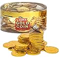 Nove Choco Gold Coin Milk Chocolate (60 Pcs In Jar),168 Grams
