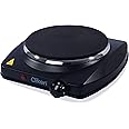 Clikon - Single Design Hot Plate, Variable Temperature Control, Over Heat Protection, Black, 1500 Watts - CK4285