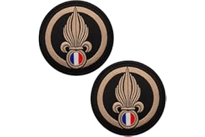 Ohrong French Foreign Legion Patch Legion Etrangere France Tactical Military Armband Badge Motorcycle Biker Emblem for Clothing Bags Vest Jackets Work Shirts