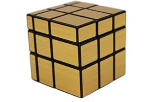 MEISHINE 3 x 3 x 3 dadi magici Magic Cube Golden Mirror Cube Speed Cube