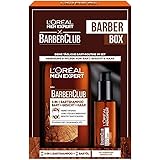 L'Oréal Men Expert Bartpflege Set mit Bartöl und Bartshampoo, Barber Club Herren Bartpflege Geschenkset, 1 x 230 ml