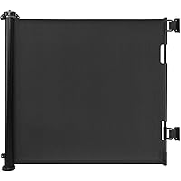 Retractable Baby Gate - Upgraded Stair Gates for Dogs, 150x86CM Stair Gates for Baby Safety Gates for Children Pets One Hande