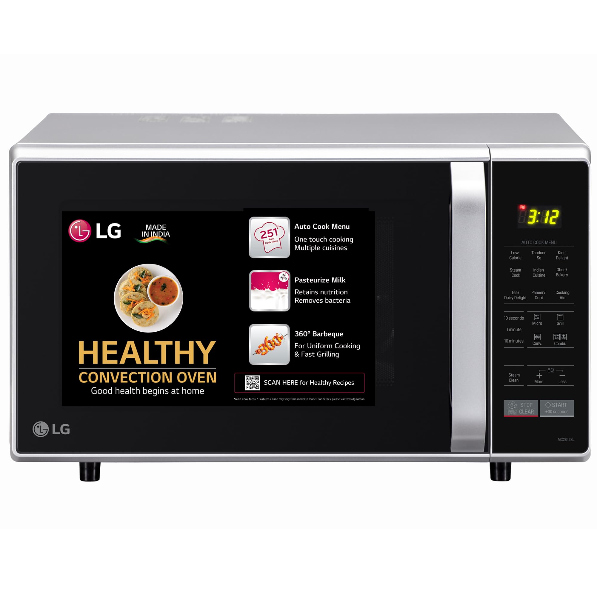 LG 28 L Convection Microwave Oven MC2846SL Silver Review: A Must-Have Kitchen Appliance