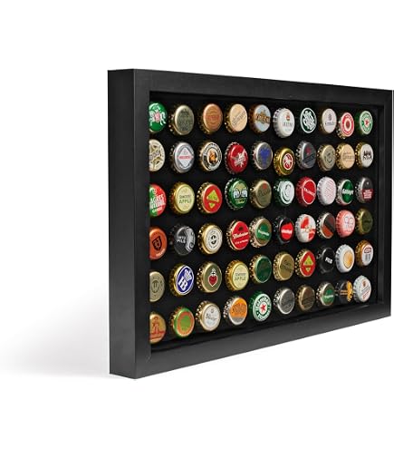 Deknudt Frames Plateau Muselets Champagne Blanc 40x40cm S65TZ1 | pour mettre 81 muselets de champagne - décoratif - avec poignées pratiques Deknudt Frames Plateau Muselets Champagne Blanc 40x40cm S65TZ1 | pour mettre 81 muselets de champagne - décoratif - avec poignées pratiques