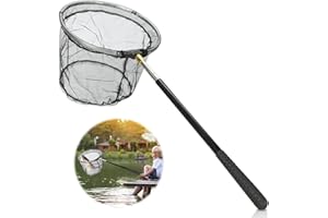 TOATELU 1 red telescópica para pesca, red de mariposas, accesorios de pesca al aire libre, red para niños, red de insectos para mariposas, pájaros, peces