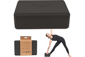 ‎MYGA Myga Yogablock aus Schaumstoff, hohe Dichte, EVA-Schaum, leicht, geruchsresistent, feuchtigkeitsbeständig
