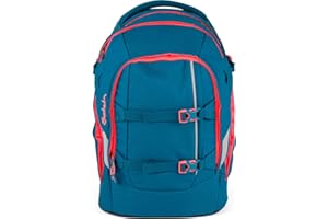 Satch pack school backpack from 5th grade ergonomic 30L Deep Sea - Turquoise
