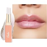 Oulac White Moisturizing Lipstick - Gloss Lipstick with Shea Butter to Nourish Lips, Glossy Finish, Non-Sticky, Balm High Pig