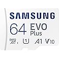 SAMSUNG EVO Plus 64GB MicroSD, MB-MC64KA/AM