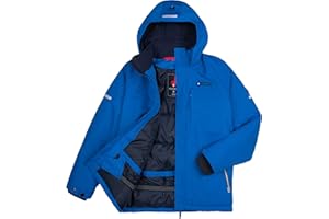 Höhenhorn Geccon Kinder Winter Jacke Jungen Mädchen Gefüttert Winterjacke mit Schneefang
