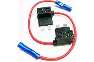 OTHER Juliyeh 2 fusibles para añadir un circuito, con parte trasera de cerdito estándar ATO ATC 12 V 24 V