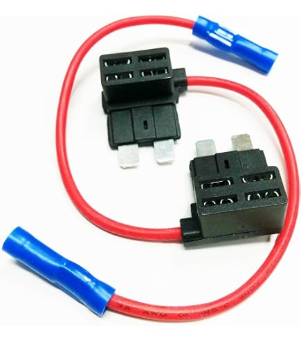 Delphi ATPIV Mini Fuse Holder Assembly 30A 12VDC With 12 GA Pigtail