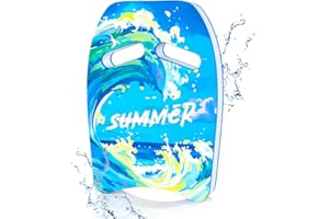 HeySplash Planche de Natation pour Enfants, Planche de Flotteur Antidérapant en EVA, Planches d'apprentissage de la Natation avec Motifs Mignons, Flotteur de Natation pour 33,1-99,2 lbs