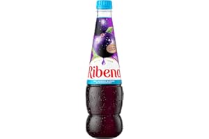 Ribena Blackcurrant Squash No Added Sugar 850ml – Real British Blackcurrants | Rich in Vitamin C | No Artificial Colours or Flavours | 100% Recycled Plastic Bottle