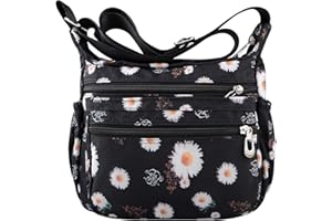 NOTAG Torba crossbody dla kobiet, wodoodporna nylonowa torba na ramię torebka na co dzień podróż wiele kieszeni torby kurierskie