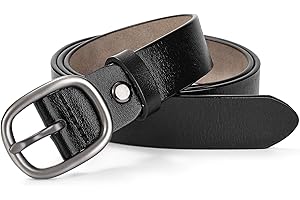 McFanBe Mesdames Ceinture en Cuir Pour les Femmes Filles Jeans Pantalon de Robe 2,8cm Largeur