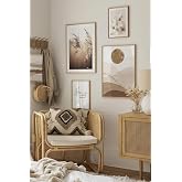 Artavessa 4 Par&ccedil;a Ahşap &Ccedil;er&ccedil;eve G&ouml;r&uuml;n&uuml;ml&uuml; Mdf Tablo Seti, 150 x 200
