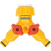 HOZELOCK 2256H &Ccedil;ift &Ccedil;ıkışlı, İkili (2'li), Vanalı Musluk Bağlantısı, Dağıtıcı Adapt&ouml;r&uuml;