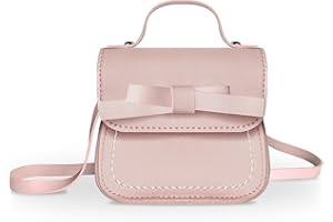 Mayplous Sac à bandoulière pour filles Petits enfants Sac à main avec fleur Mini sac à monnaie Sac à main Petit portefeuille pour enfant en bas âge 2-5 ans Hauteur 80-110cm / 31.5"-43.3"