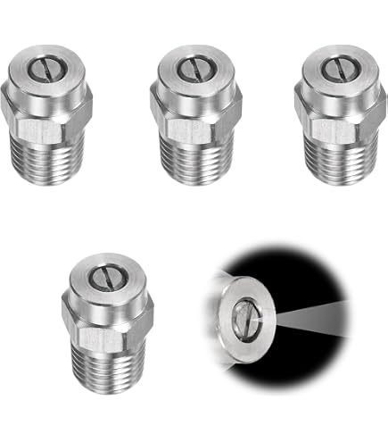 Sprühdüsenspitzen-Set – 8 Stück (0,1–0,8 Mm) + 110° Flachstrahldüse | Für Rucksackspritzen & Garten