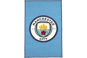MANCHESTER CITY MAN CITY CREST RUG 50 X 80 CM