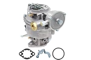 THUNDERMINGO 1 Barrel Carburetor for Rochester Chevrolet Chevy GMC 235 Engine 1957-1961 Chevrolet 235 CID Motor Bel Air Base 3.8L 3852CC 235Cu Truck 3100 carb with Automatic Choke,TMG166C