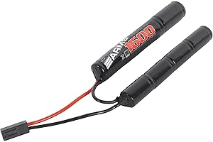Swiss Arms Accu Rechargeable Batterie haute performance NIMH 9,6 V/1600 mAh pour CQBR