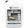 Smartseal Concrete Floor Sealer - Ready to Apply Exterior Dustproofer with Satin Sheen Finish - Premium Stain Resistant Garage Floor Sealant (25ltr)