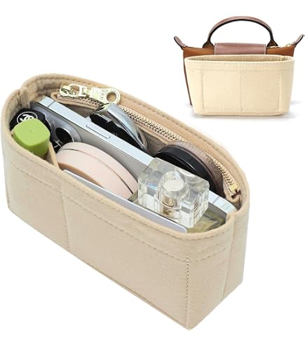 Organisateur De Sac En Feutre LIURFLNC - Poches Multiples, 30x10x20 Cm, Pour Ranger Cosmétiques, Téléphone, Clés