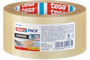 Tesapack Ultra Strong förpackningstejp - 50 m x 50 mm - 1 rulle