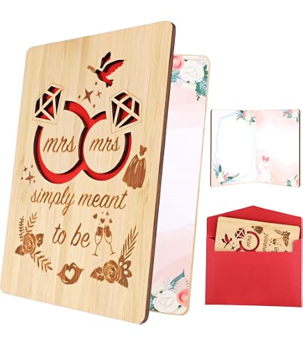 Lustige Freche Lesbische Hochzeitskarte – Not Have Periods On Your Wedding (PC967), Mit Umschlag