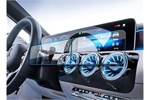 ‎YEE PIN YEE PIN W177 V177 EQA EQB EQC Displayschutzfolie Gehärtetem Glas für Mercedes Benz A Klasse W177 V177 B Klasse W247 2019-2023 2024 /EQA EQB EQC 2022-2024 Navigation Schutzfolie GPS Anti-Kratz