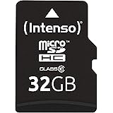 Intenso Micro SDHC 32GB Class 10 Speicherkarte inkl. SD-Adapter