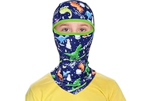 WAWSAM Balaclava Facial Cagoule - Coupe Vent Masque de Ski Chapeau pour Enfant