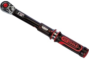 KS Tools 516.1522 3/8" Chiave dinamometrica ERGOprec c.testa a cricco reversibile,10-50Nm