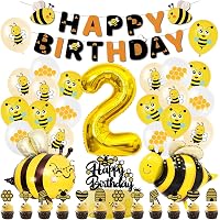 JeVenis Bienen-Servietten, 20 Stück – Süße Einweg-Servietten Für Bienen-Party, Babyshower & Deko