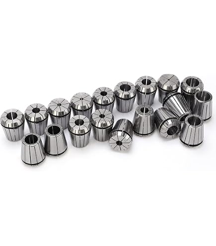 ER32 Spring Collet Set For CNC & Milling - 65Mn Steel, 10-20mm (6pcs)