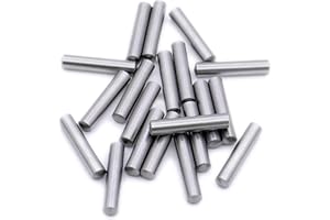 SINGULARITY SUPPLIES D2 (2mm x 32mm) Dowel Pins (M6) - Stainless Steel (A1) (Pack of 20)