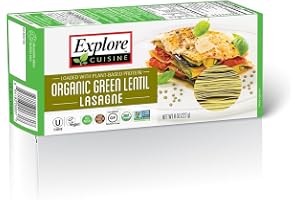 Explore Cuisine Organiska gröna linser lasagne 250 g (paket med 6)