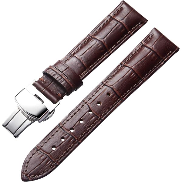 Uhrenarmband Damen 16mm Extra Kurz – Mattes Schwarz, Kalbsleder Ohne Naht | Mit Dornschließe Für Zierliche Handgelenke