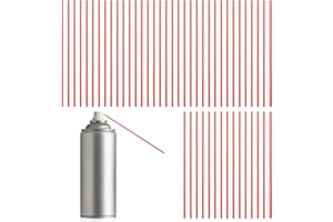 ADLABLD 50pcs Spray Can Straws, 4.72in Spray Can Extension Straw Plastic Replacement Straws Tips Aerosol Sprayer Nozzle Extension Tubes for Paint Cleaner