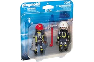 Playmobil 70081 Pompiers secouristes- City Action- L'hôpital - Les secouristes Les Pompiers