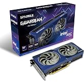 Sparkle Intel Arc B570 Guardian OC Grafik Kartı, 10GB GDDR6, Yırtık Soğutma 2.0, Eksenel Fan, Solunum Işığı, Metal Arka Plaka