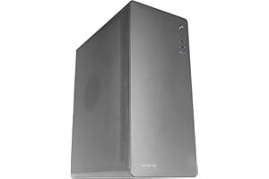 Tacens ENSIS, Boîtier PC ATX, Design Tout Métal, Structure Ultra Robuste, Semi-Tour avec Ventilateur FDB 120mm Ultra Silencieux, USB 3.0, Noir