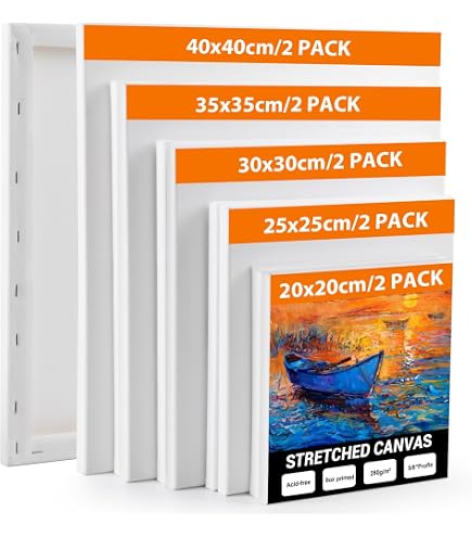 Koncci 2er-Set Leinwand Zum Bemalen, 50x70CM Keilra Produktbild-Vorschau 10