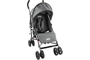 Babyco Arc 0+ Stroller Pram Pushchair-Grey Melange with Raincover