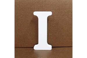 Gspirit Decorativo De Madera Letras, Pared Letras 26 Letras Madera Alfabeto para Niños Bebé Nombre Cumpleaños Fiesta Boda Casa Decoración (I)