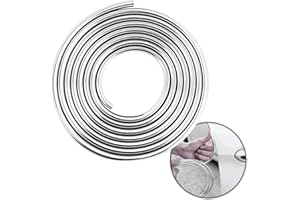 QIULIFAN Car Door Edge Guards Protector Strips 32Ft Universal Car Decorative Strips U Shape Car Door Protector for Cars, Trucks, SUVs, (10M Silver)